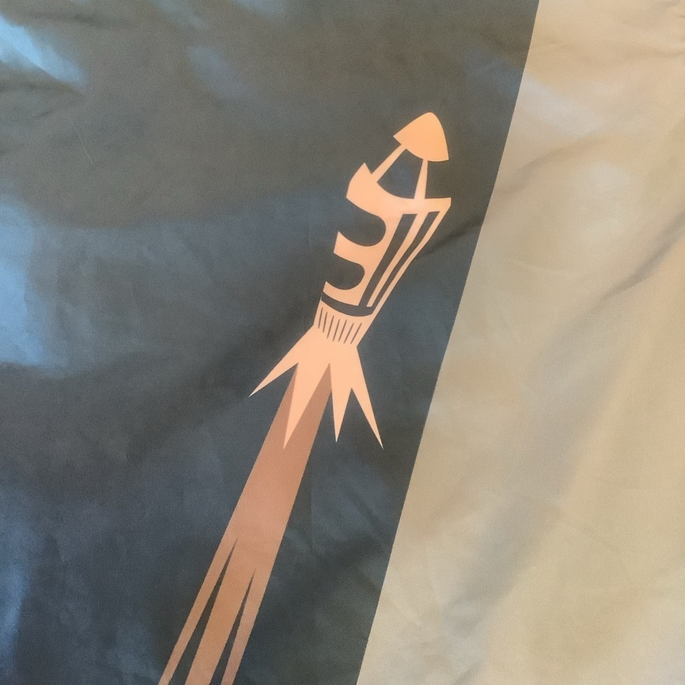 Disney Parks Space Mountain Windbreaker Jacket Small Retro Colorblock - Picture 5 of 12